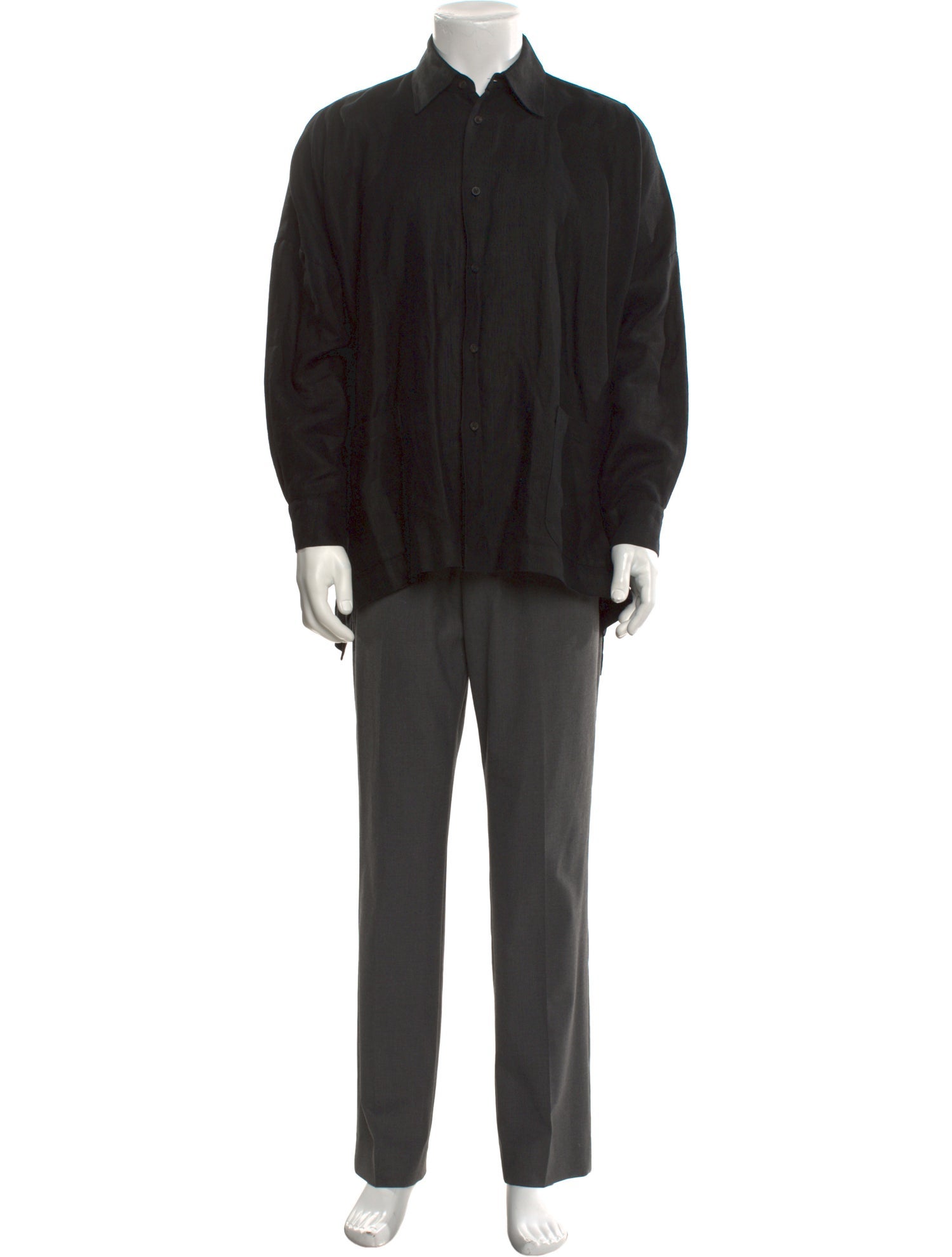 Eskandar Linen Long Sleeve Shirt