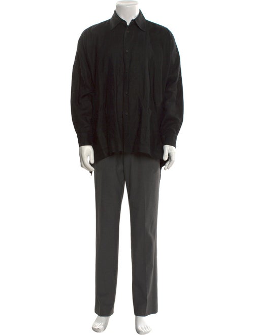 Eskandar Linen Long Sleeve Shirt