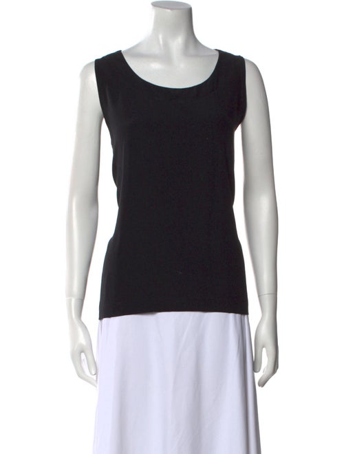 Eskandar Silk Scoop Neck Top