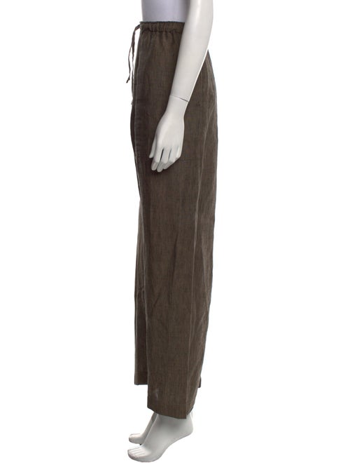 Eskandar Linen Wide Leg Pants