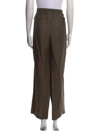 Eskandar Linen Wide Leg Pants
