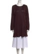 Eskandar Linen Scoop Neck Tunic