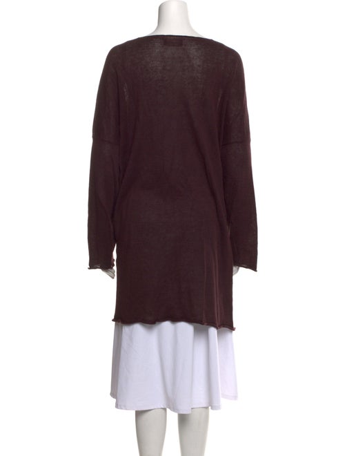 Eskandar Linen Scoop Neck Tunic