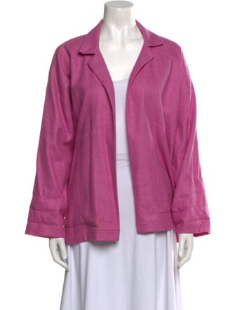 Eskandar Wool Open Front Sweater