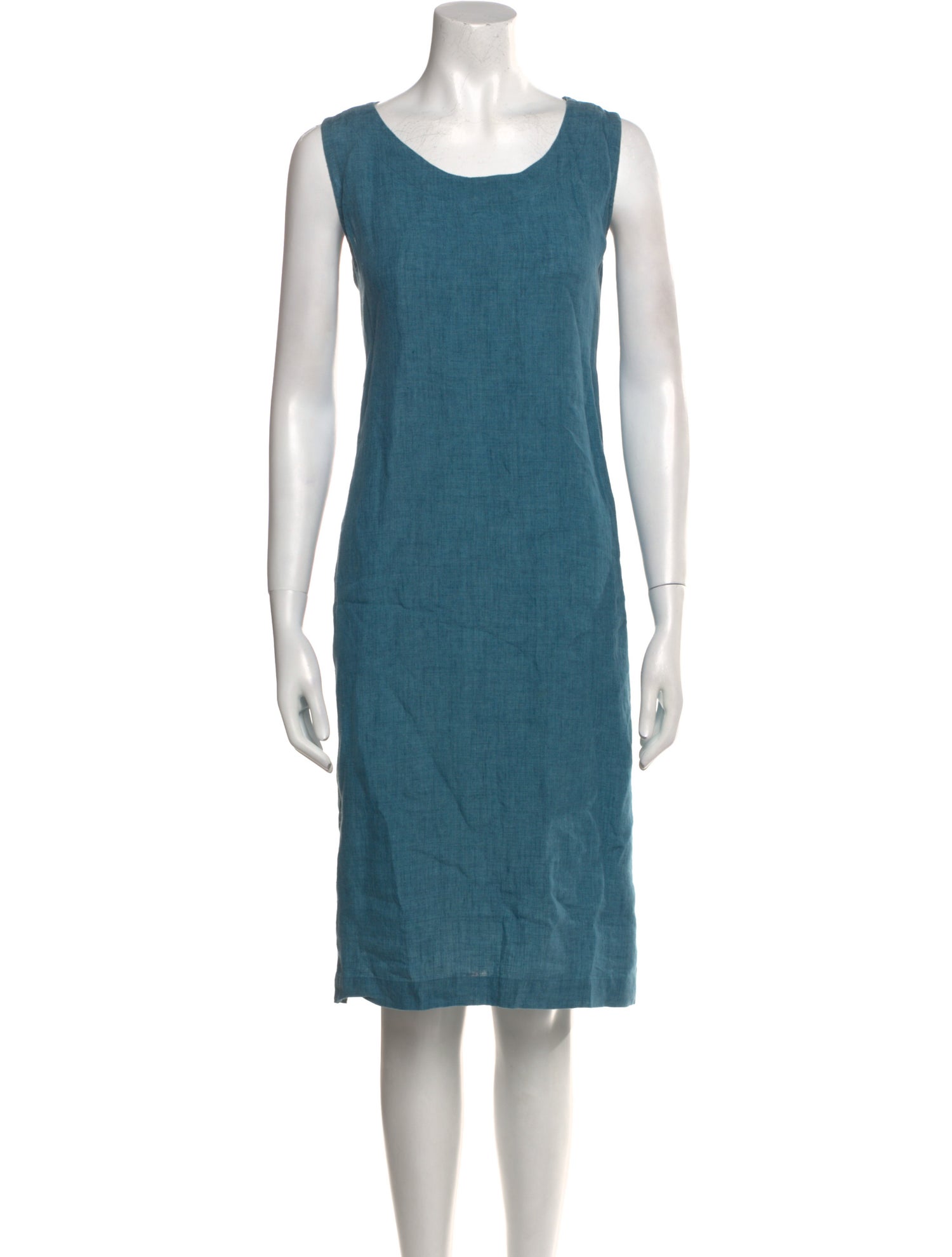 Eskandar Linen Knee-Length Dress