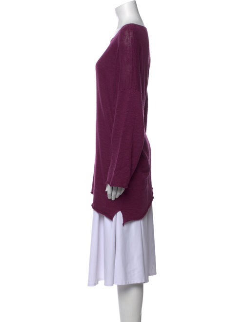 Eskandar Linen Scoop Neck Tunic