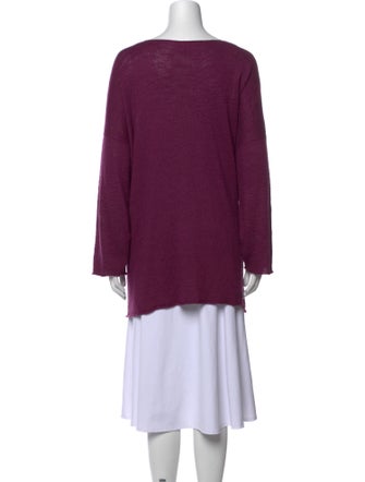 Eskandar Linen Scoop Neck Tunic
