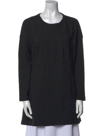 Eskandar Crew Neck Long Sleeve Tunic