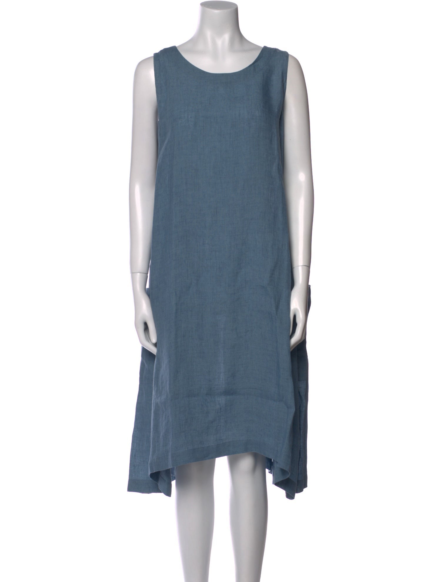 Eskandar Linen Knee-Length Dress
