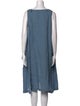 Eskandar Linen Knee-Length Dress
