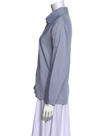 Eskandar Long Sleeve Button-Up Top