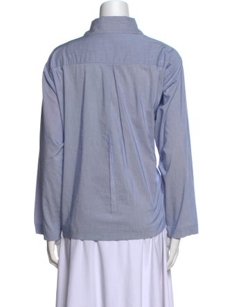 Eskandar Long Sleeve Button-Up Top