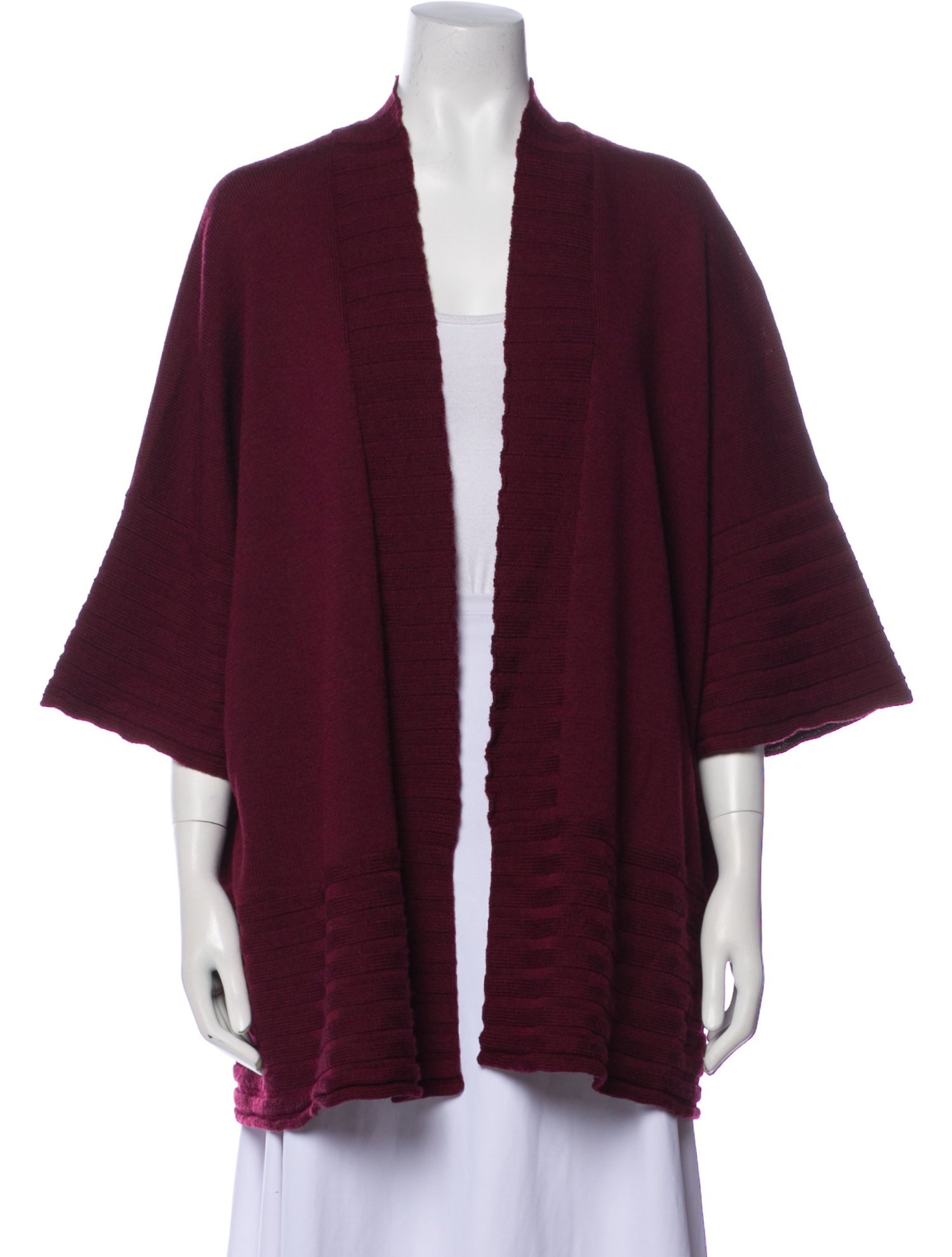 Eskandar Silk Open Front Sweater