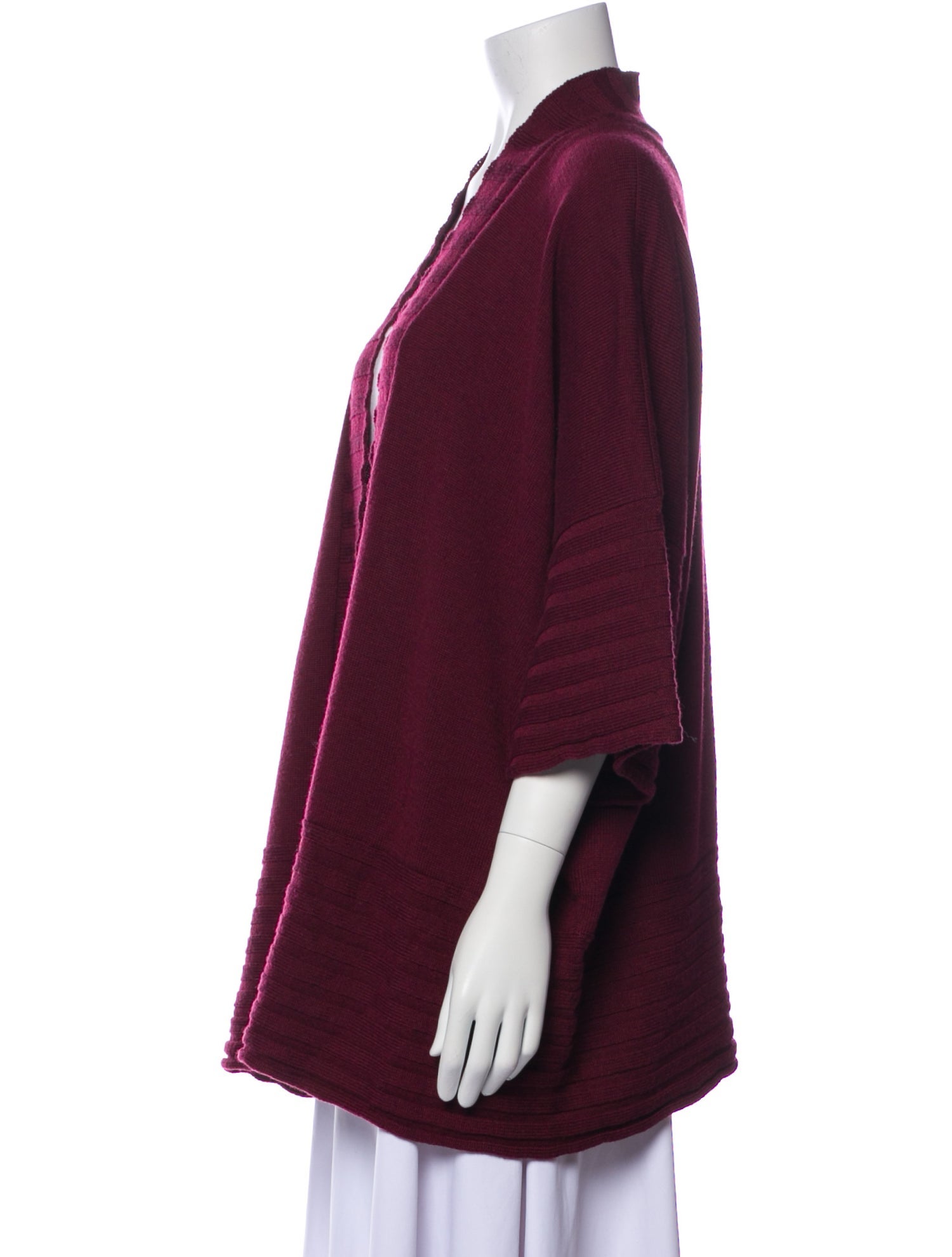 Eskandar Silk Open Front Sweater