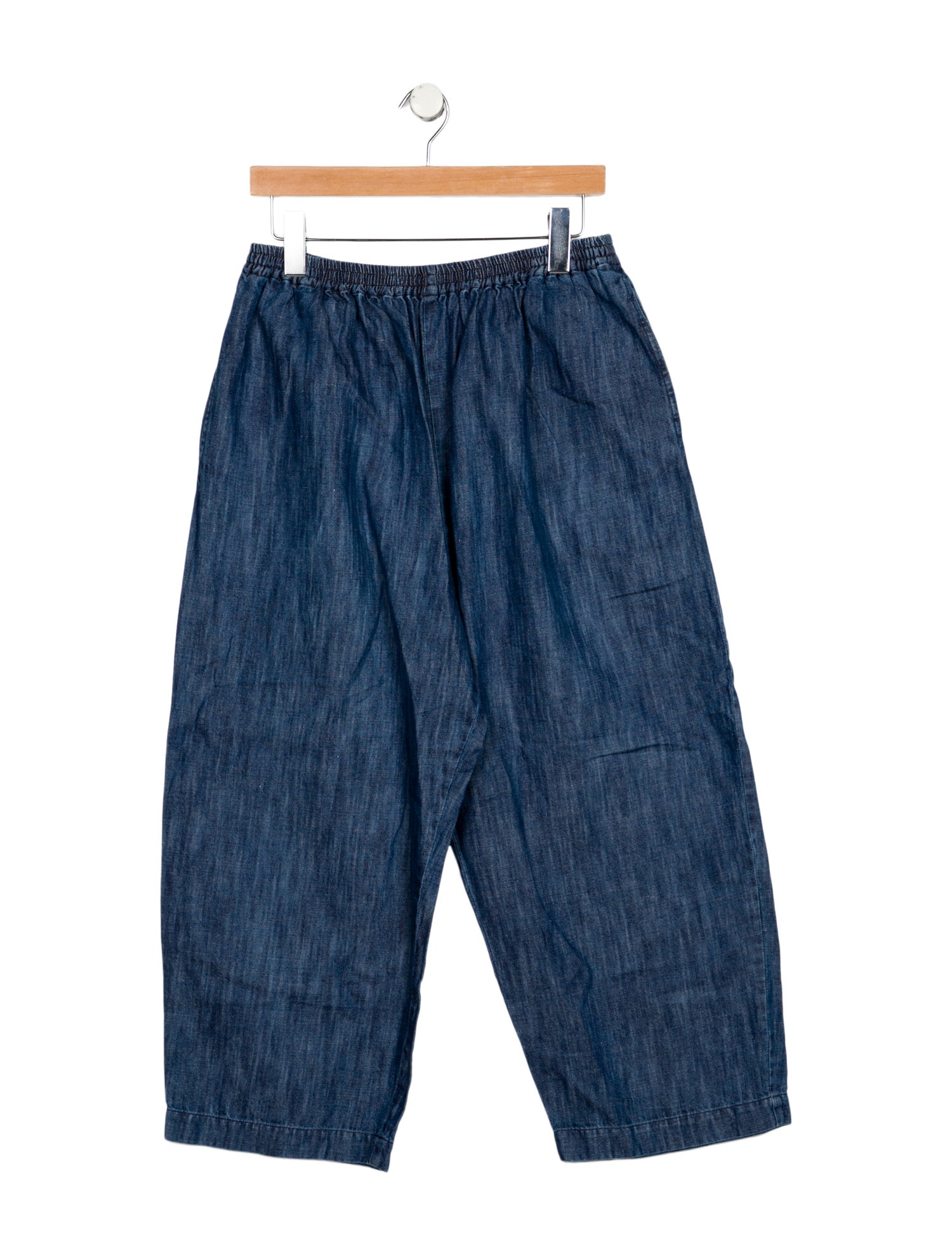 Eskandar High-Rise Wide Leg Jeans