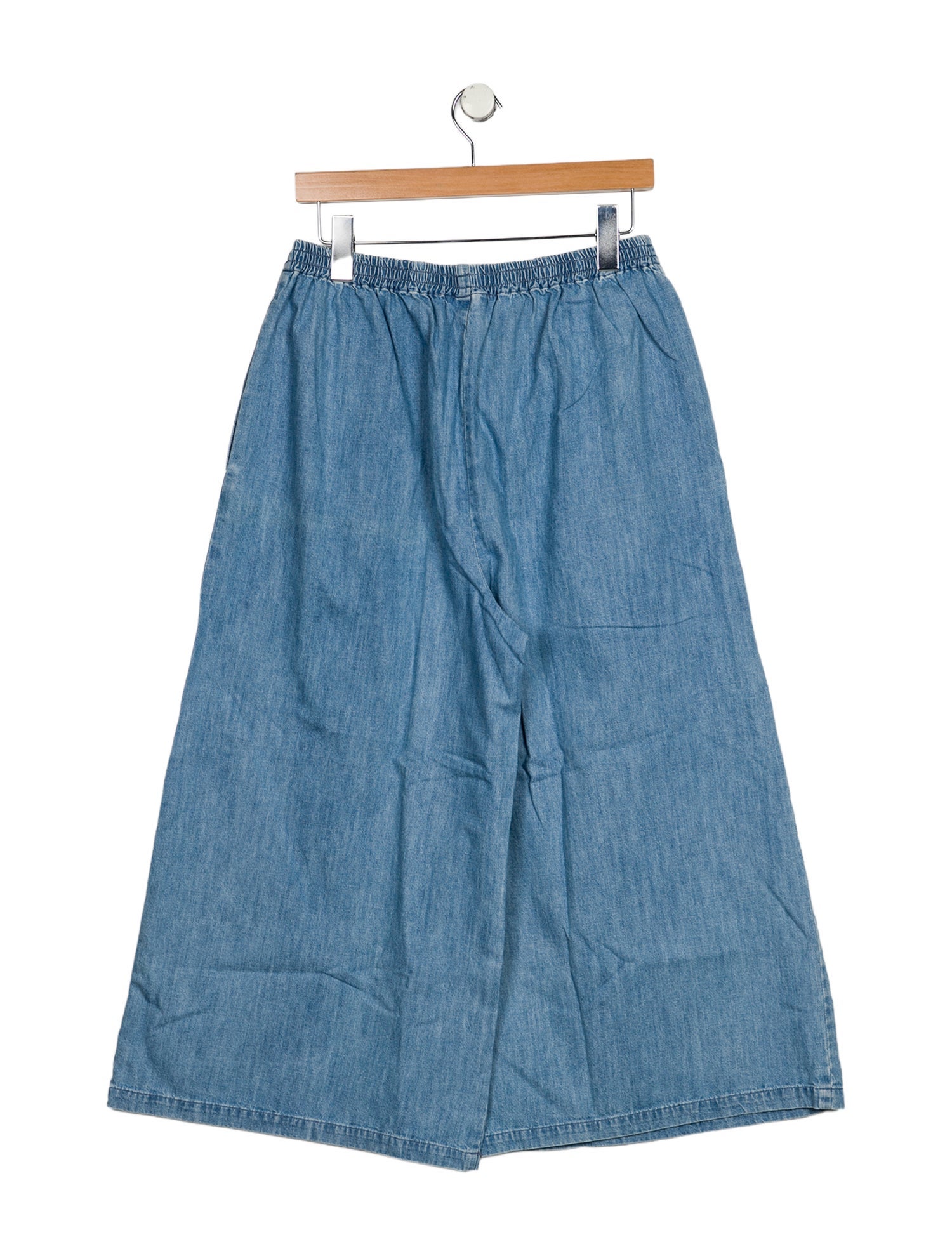 Eskandar High-Rise Wide Leg Jeans