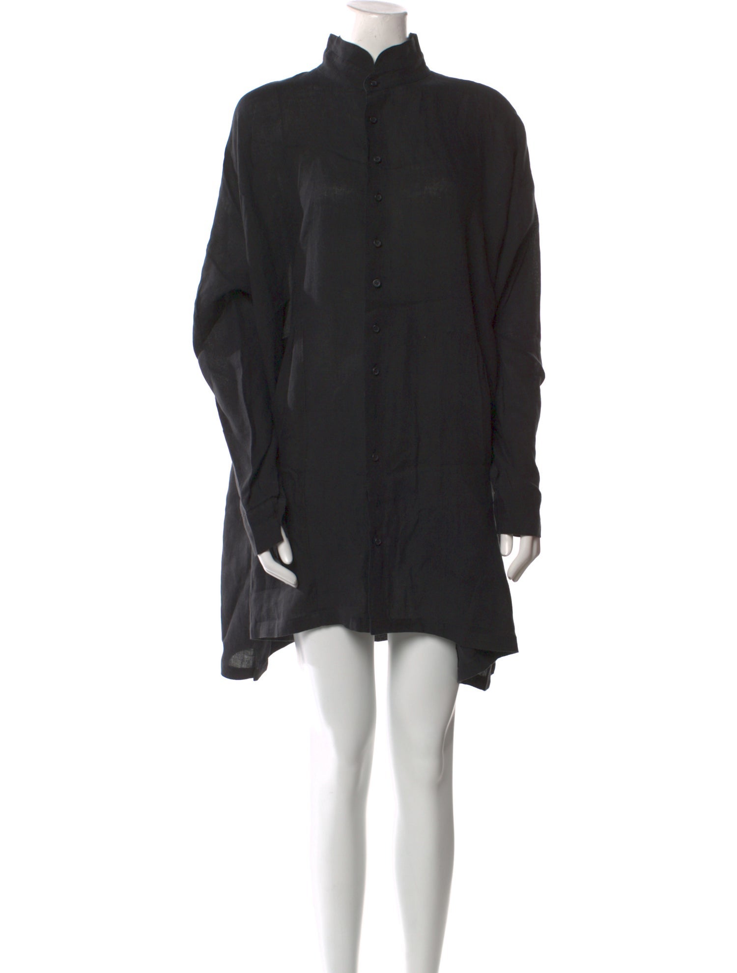 Eskandar Linen Mini Dress