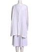 Eskandar Linen Scoop Neck Tunic