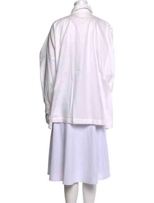 Eskandar Long Sleeve Button-Up Top