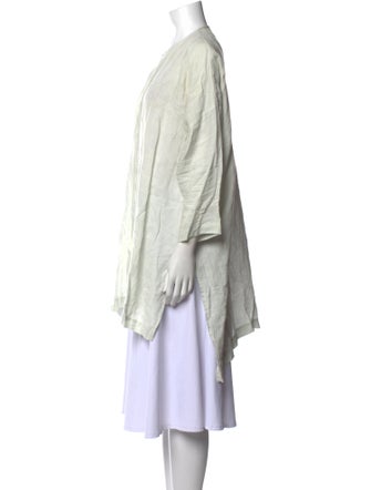 Eskandar Linen Crew Neck Tunic