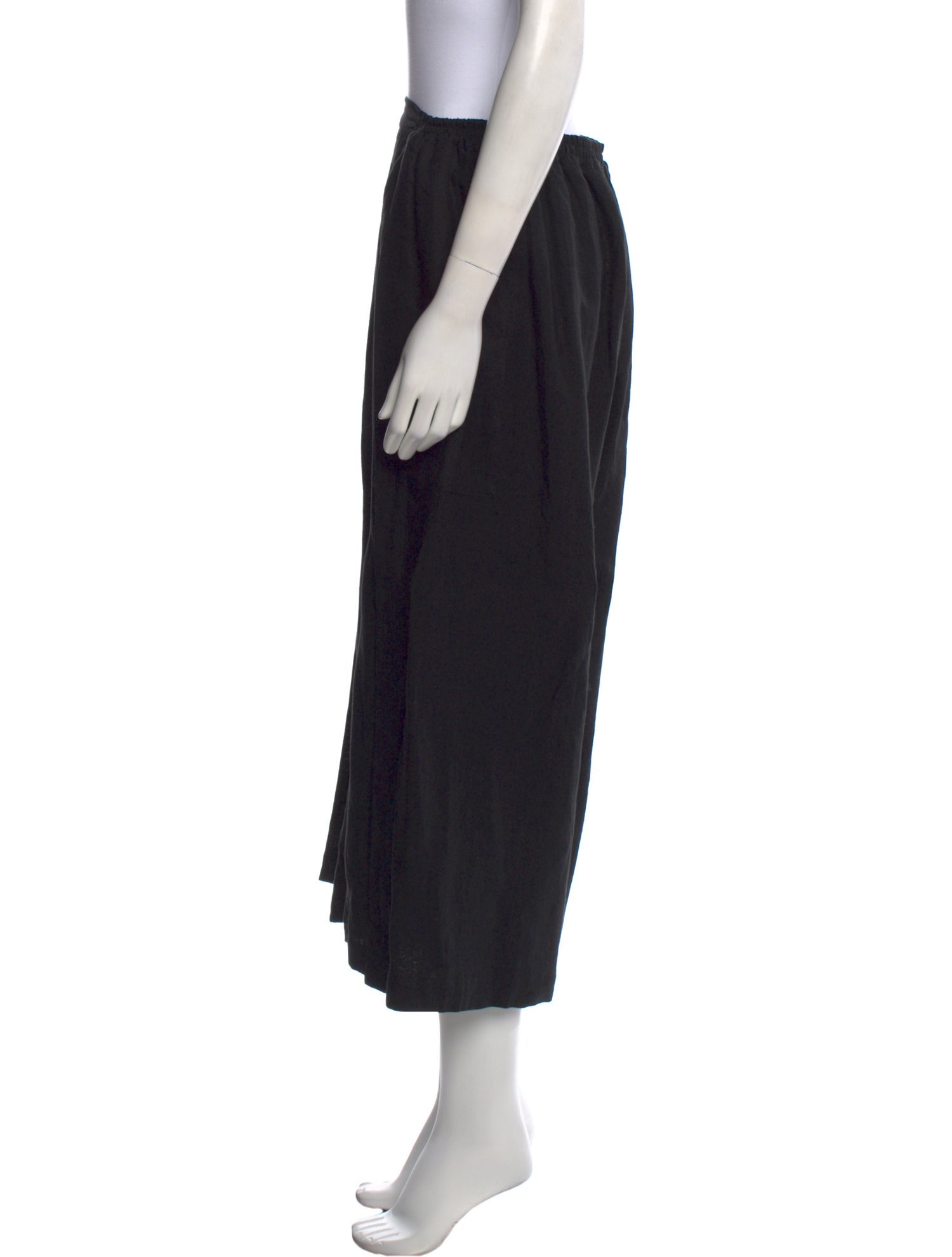 Eskandar Linen Wide Leg Pants