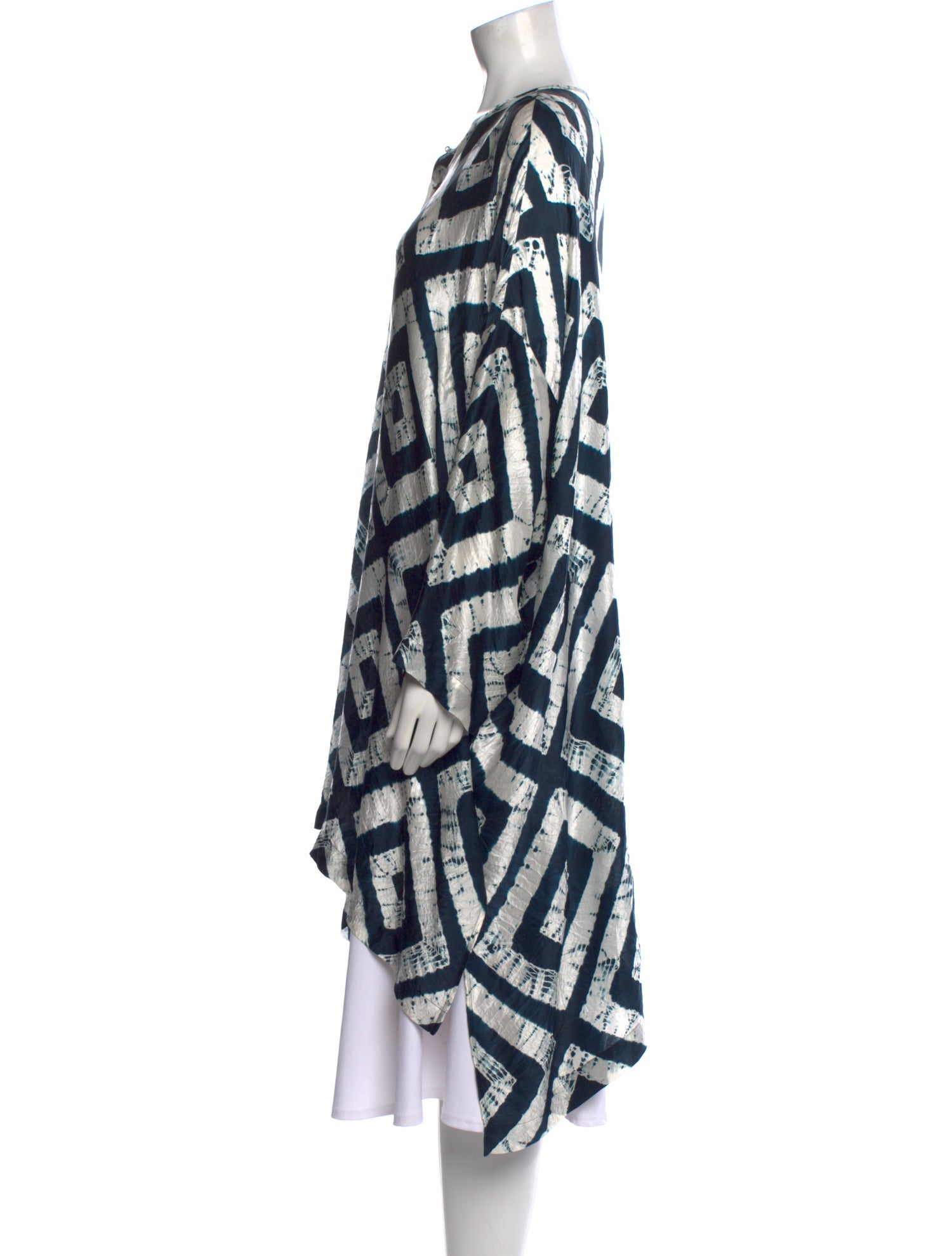 Eskandar Silk Printed Tunic