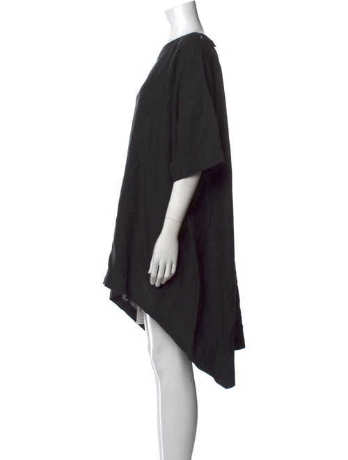 Eskandar Linen Scoop Neck Tunic