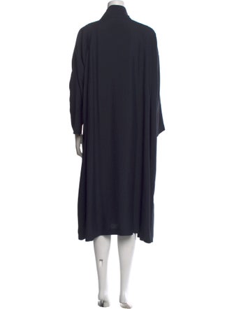 Eskandar Silk Midi Length Dress