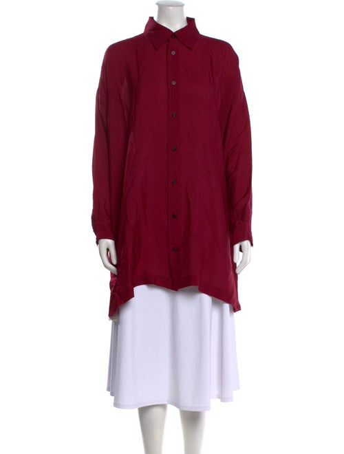Eskandar Silk Long Sleeve Tunic