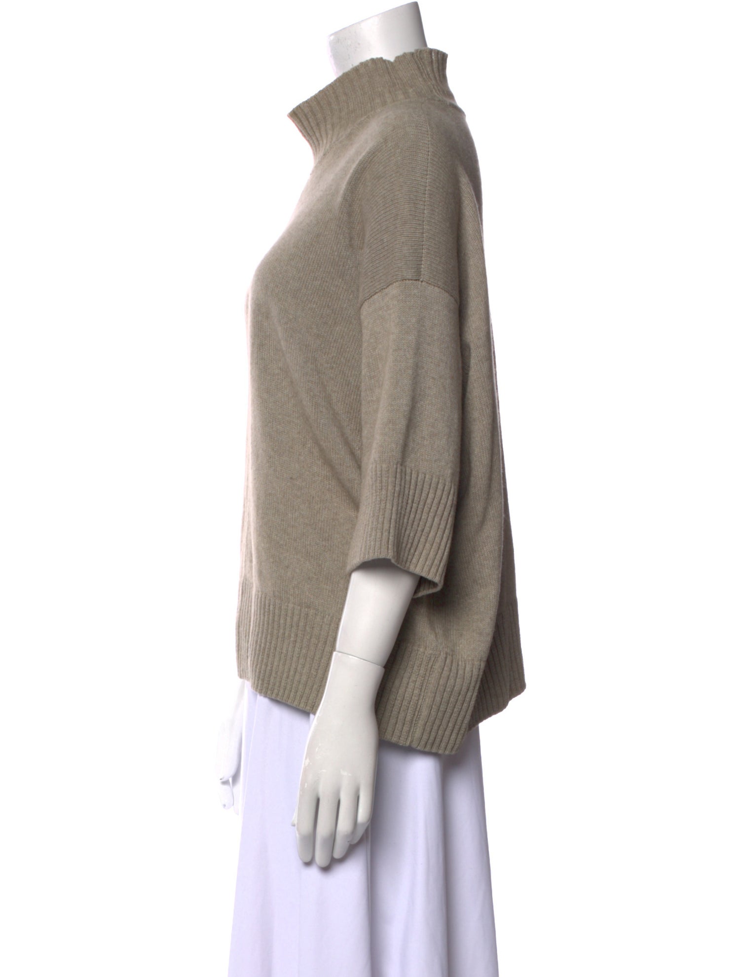 Eskandar Mock Neck Sweater