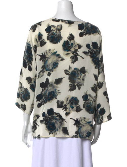 Eskandar Silk Printed Blouse