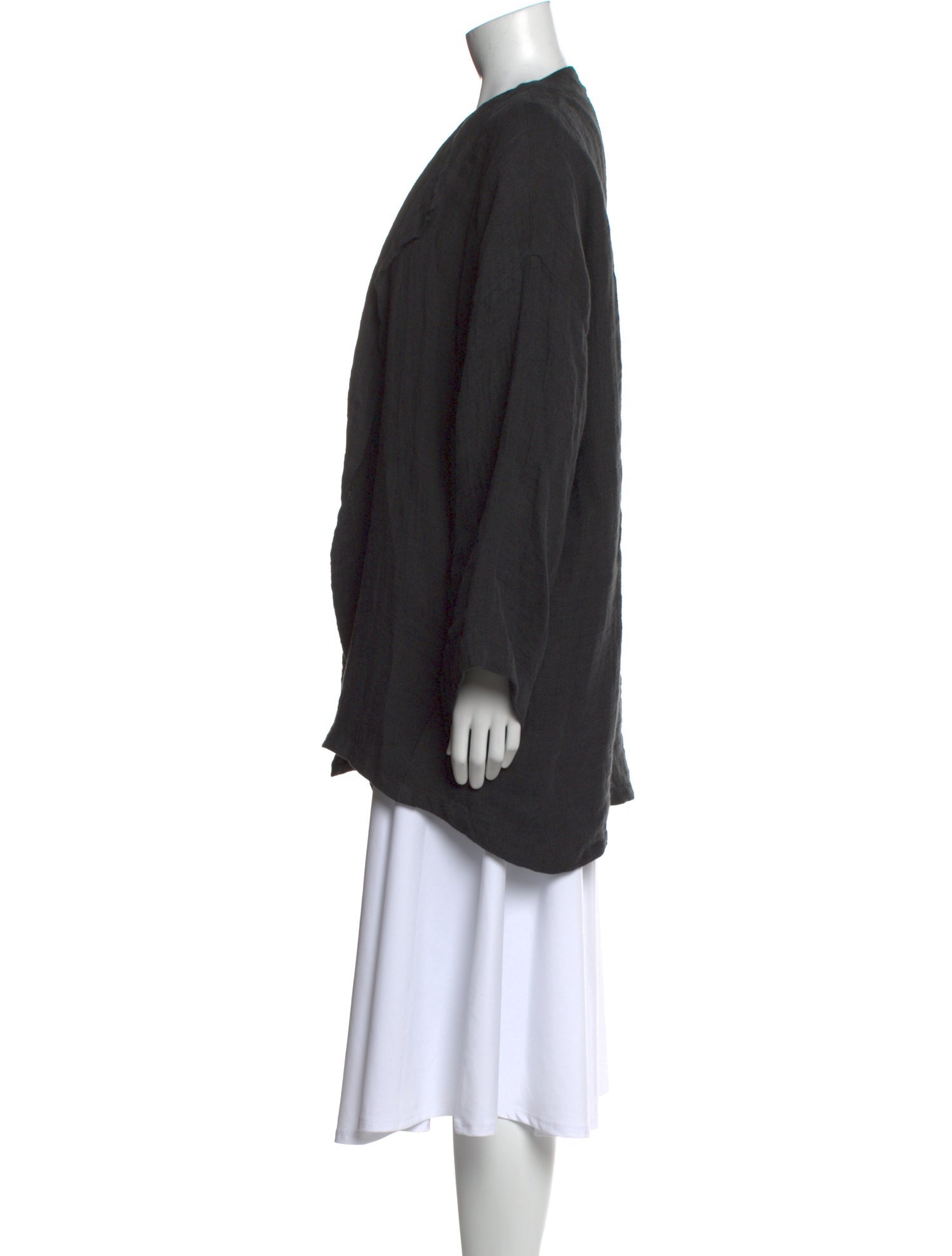Eskandar V-Neck Long Sleeve Tunic