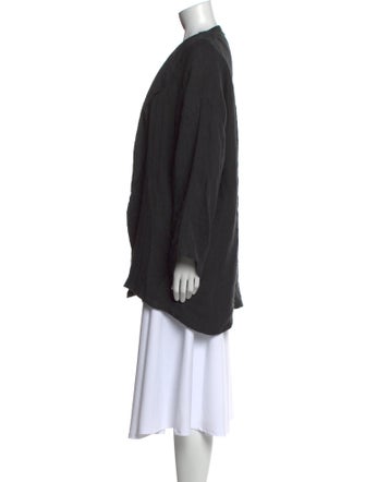 Eskandar V-Neck Long Sleeve Tunic