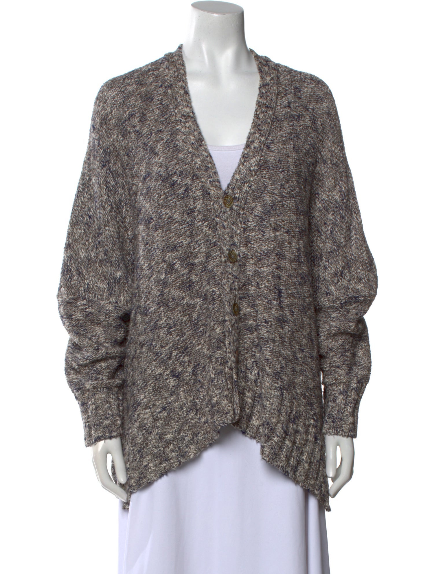 Eskandar Linen V-Neck Sweater