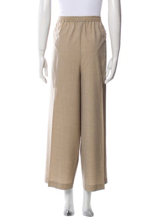 Eskandar Wool Wide Leg Pants