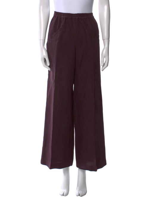 Eskandar Linen Wide Leg Pants