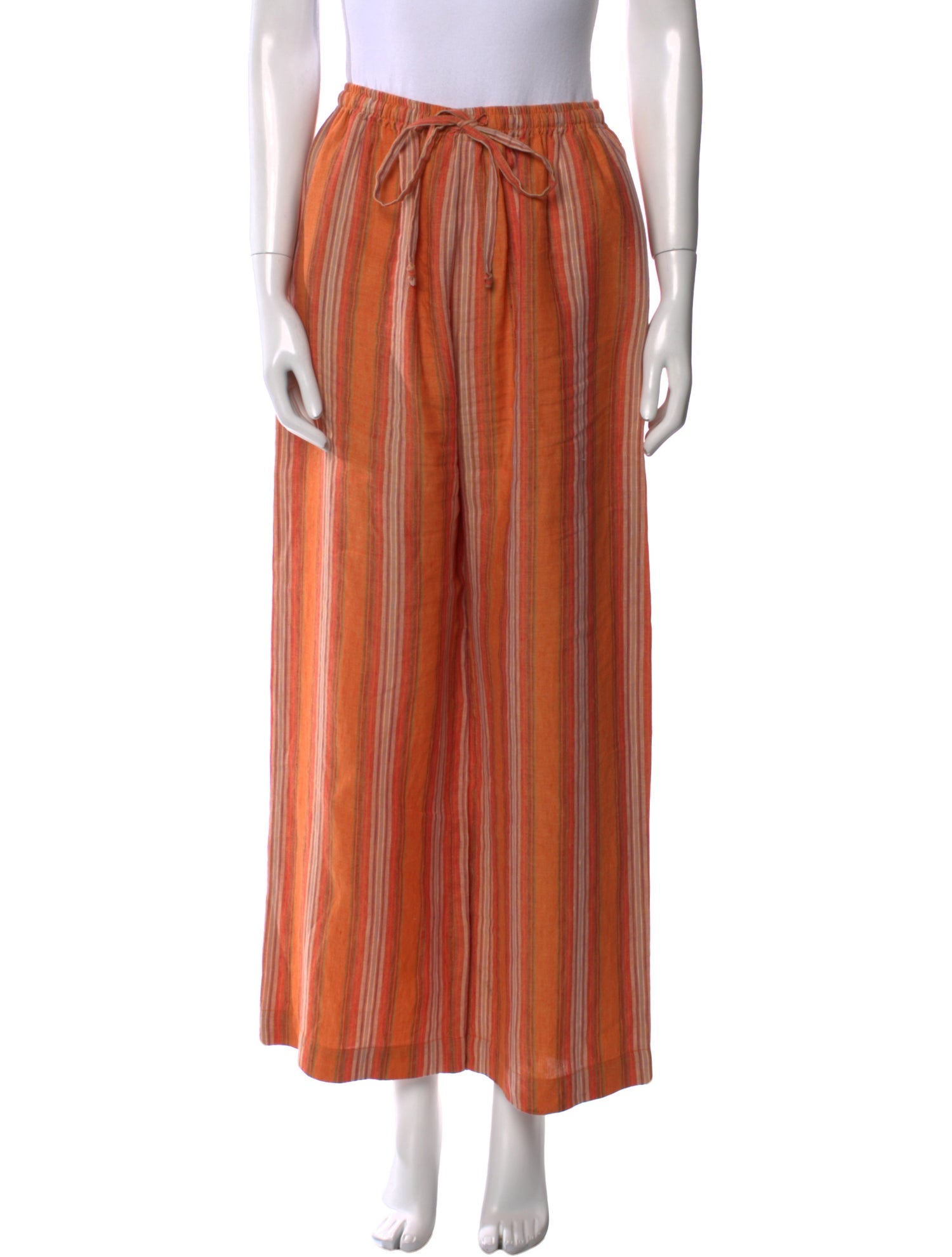 Eskandar Linen Wide Leg Pants