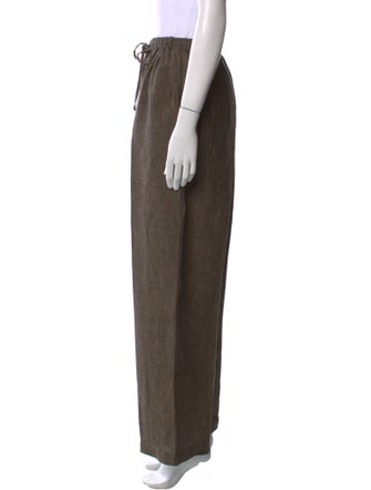 Eskandar Linen Wide Leg Pants