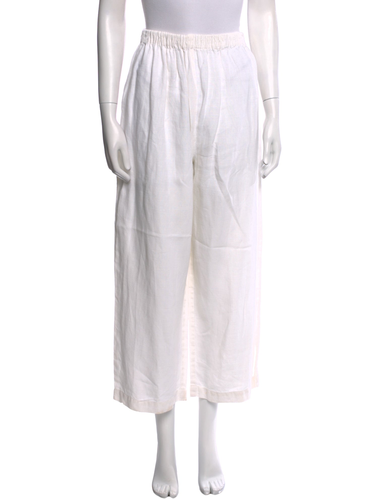 Eskandar Linen Wide Leg Pants