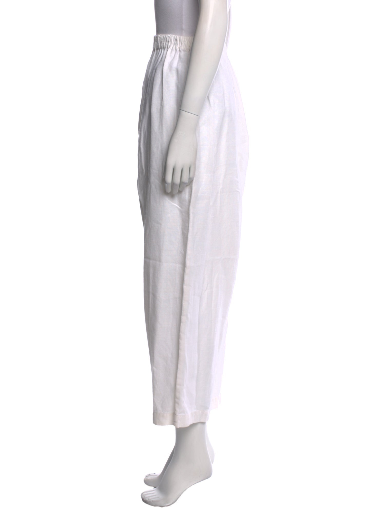 Eskandar Linen Wide Leg Pants