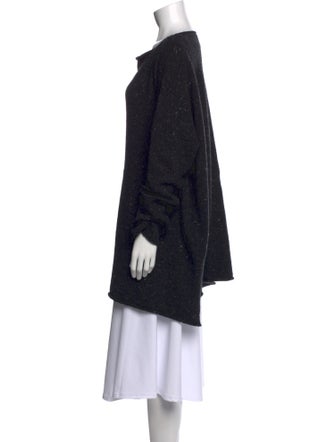 Eskandar Wool Bateau Neckline Sweater