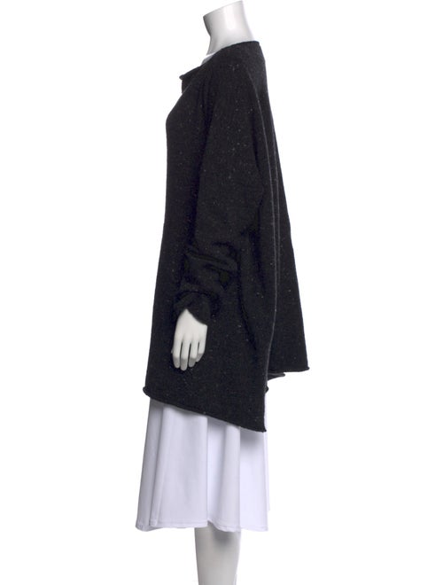 Eskandar Wool Bateau Neckline Sweater