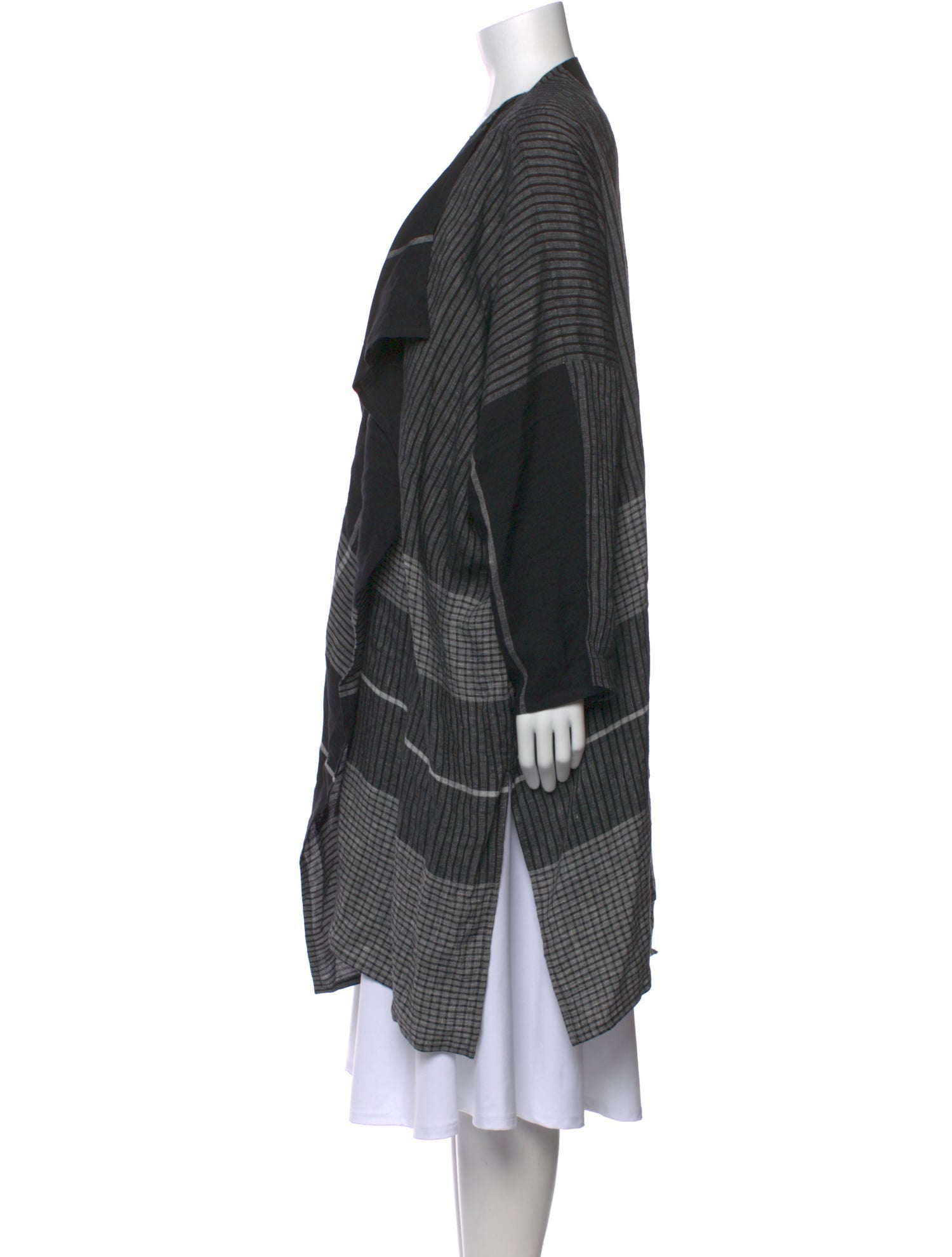 Eskandar Linen Printed Tunic