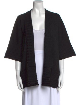 Eskandar Merino Wool Open Front Sweater