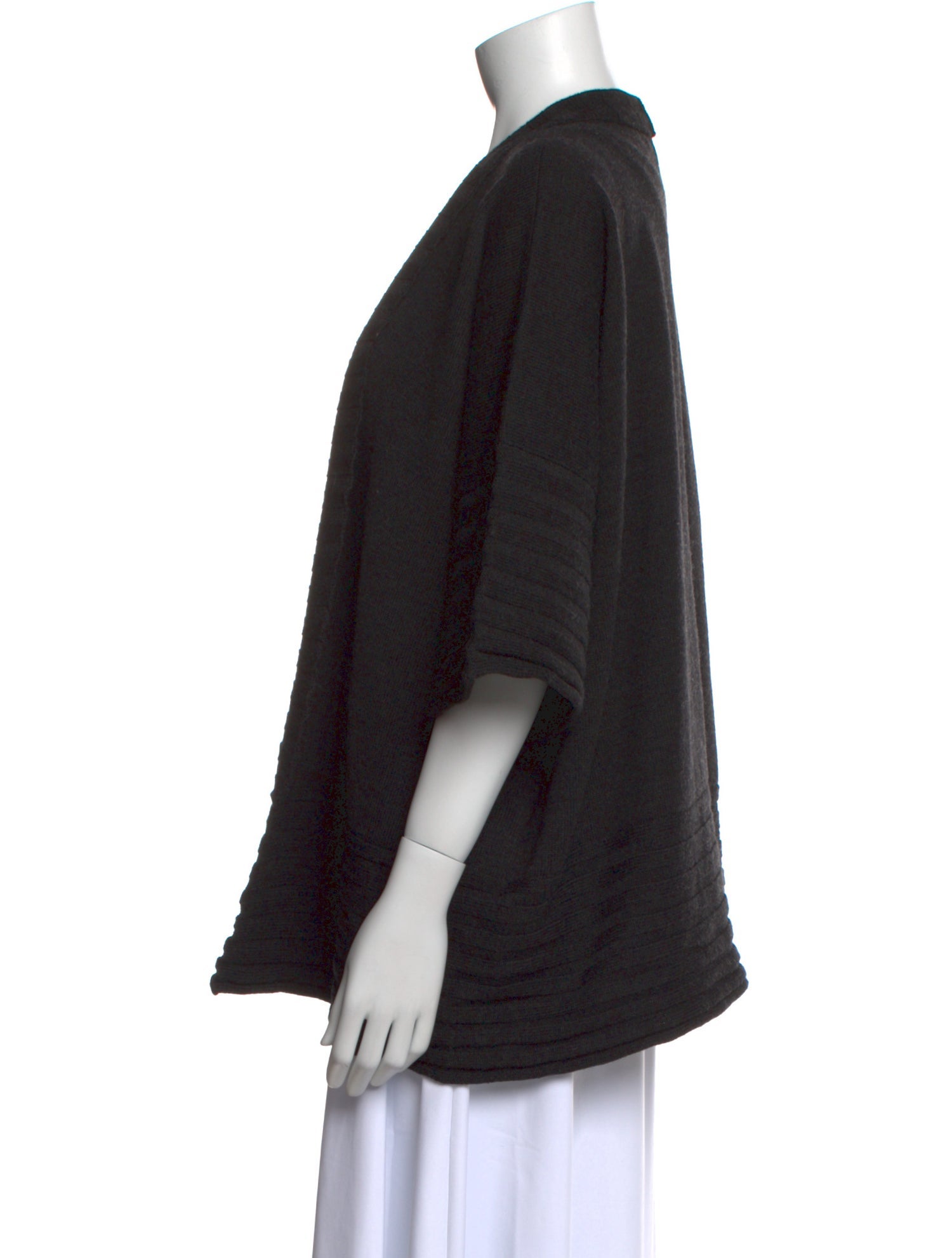 Eskandar Merino Wool Open Front Sweater
