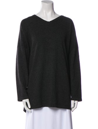 Eskandar Cashmere V-Neck Sweater