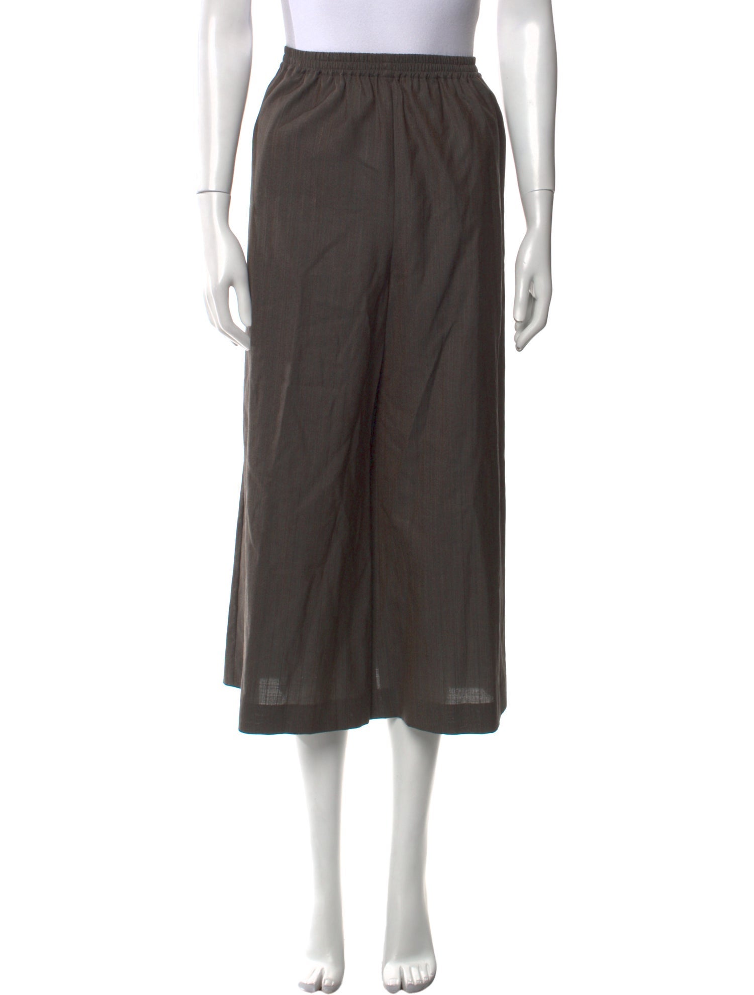 Eskandar Wool Wide Leg Pants