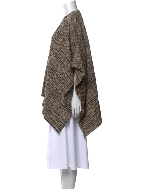 Eskandar Printed Open Front Sweater