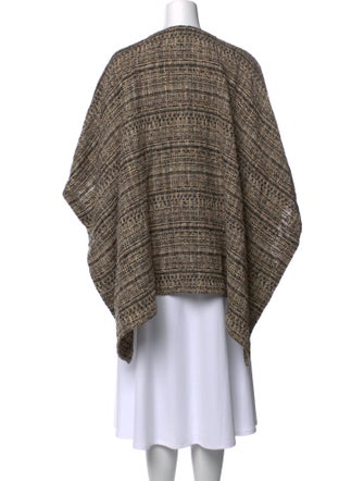 Eskandar Printed Open Front Sweater