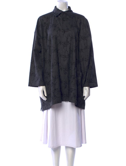 Eskandar Wool Printed Tunic